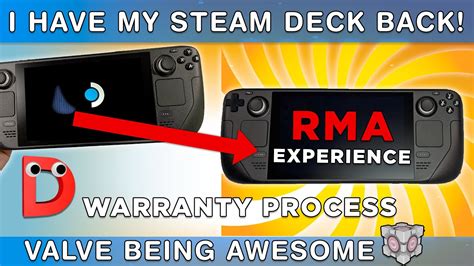 Originally posted by TheDigitalJedi Today I just received my new Steam Deck via the RMA process. . Rma steam deck